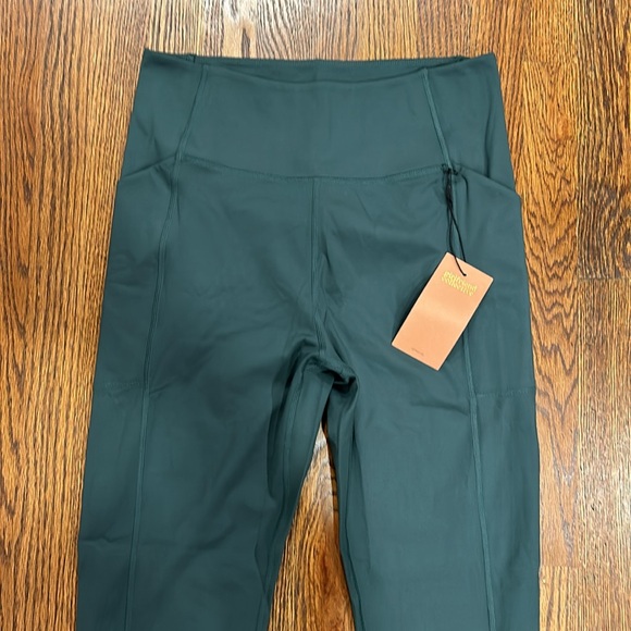 GIRLFRIEND COLLECTIVE Compression Athletic Leggings Moss Green Sz XXL NWT - Picture 3 of 10